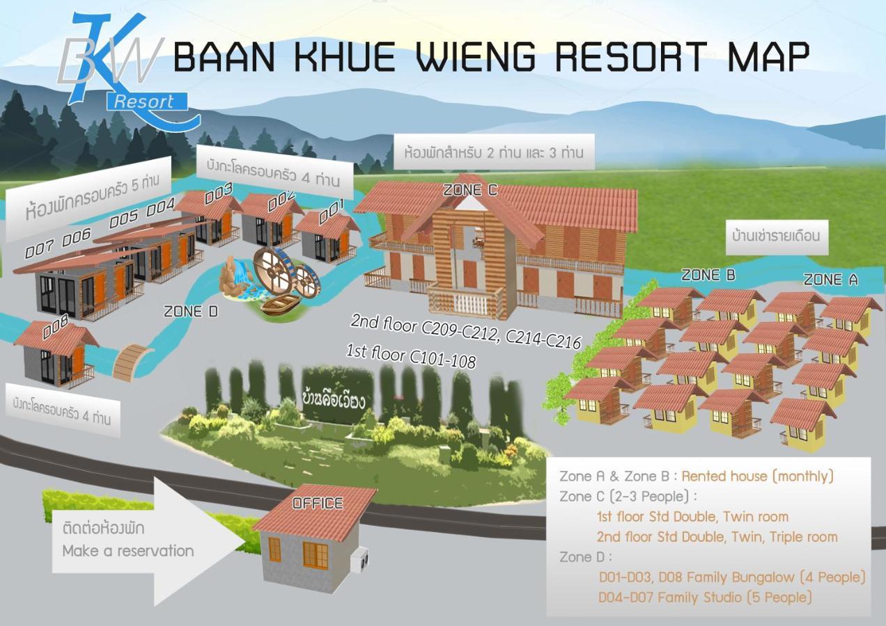 Baan Khue Wieng Resort Mae Sariang Exterior photo